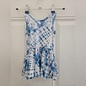 Tie-dye baby dress